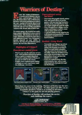 Ultima V - Warriors of Destiny_Disk1 box cover back